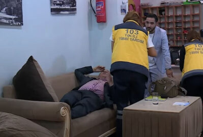 Efirdə Cabirdən danışan aktyor üçün təcili yardım gəldi - VİDEO