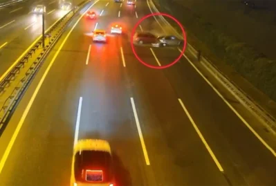 Texniki nasaz avtomobillərin yolda yaratdığı təhlükə... - VİDEO