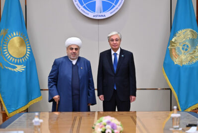 Tokayev Allahşükür Paşazadəni qəbul etdi