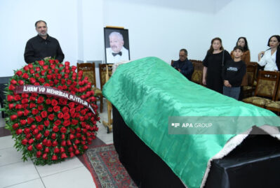 Hacı Murad Yagizarov dəfn edildi - FOTOLAR