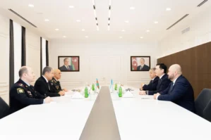 Vilayət Eyvazov Ansaqan Baltabekovla görüşdü