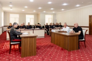 Vilayət Eyvazov Naftalanda vətəndaşları qəbul etdi - VİDEO