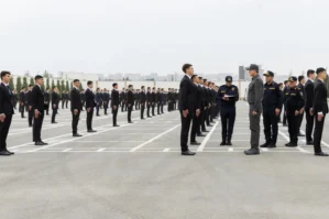 Vilayət Eyvazov Bakıda sıra baxışı keçirdi - VİDEO