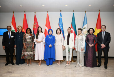 Mehriban Əliyeva Nyu-Yorkda xüsusi sessiyada - FOTOLAR