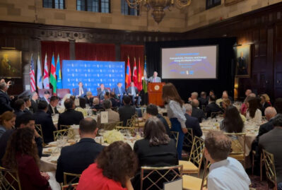 Nyu-Yorkda 6-cı Xəzər Biznes Forumu keçirildi - FOTOLAR