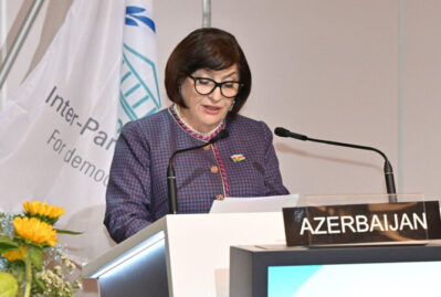 Sahibə Qafarova Cenevrədə mina qurbanlarından danışdı