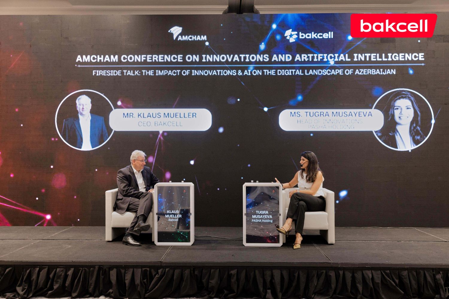 “Bakcell” “İnnovasiyalar və süni intellekt” konfransının əsas tərəfdaşı oldu - FOTOLAR 2 “Bakcell” “İnnovasiyalar və süni intellekt” konfransının əsas tərəfdaşı oldu - FOTOLAR