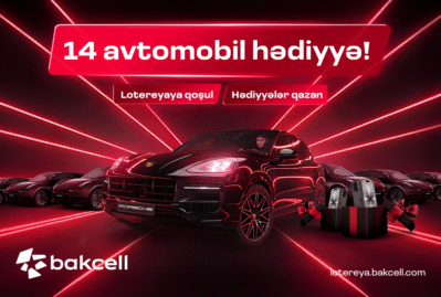 Bakcell 14 prestijli avtomobil və hədiyyələrlə bol lotereyaya başladı