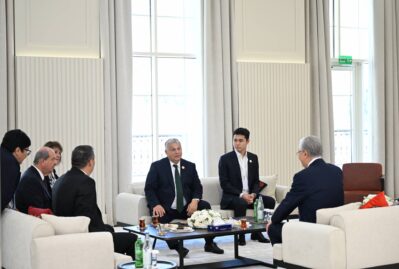 Orbandan Qəbələdə diqqətçəkən paylaşım: "Sülh üçün birləşirik" – VİDEO