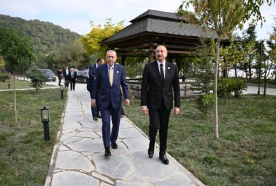 Ərdoğan Qəbələ səfəri ilə bağlı paylaşım etdi – VİDEO