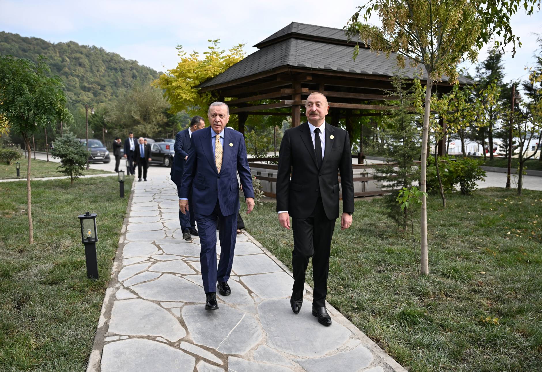 Ərdoğan Qəbələ səfəri ilə bağlı paylaşım etdi – VİDEO