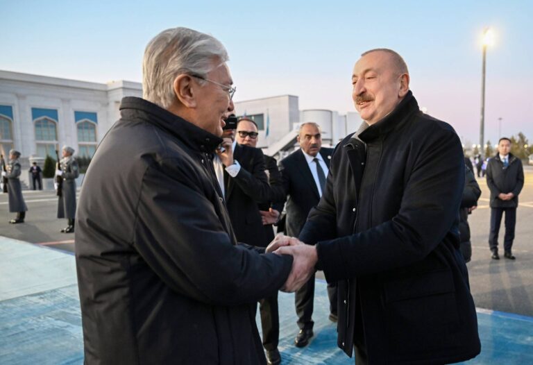 İlham Əliyev Qazaxıstana dövlət səfəri ilə bağlı paylaşım edib