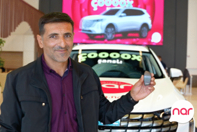 “Nar”ın “Çoox Şanslı” lotereyası: ilk avtomobil qalibi sükan arxasında!