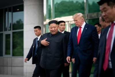 Tramp dünya qarşısında söz verdi - Kim Çen necə razı olacaq?