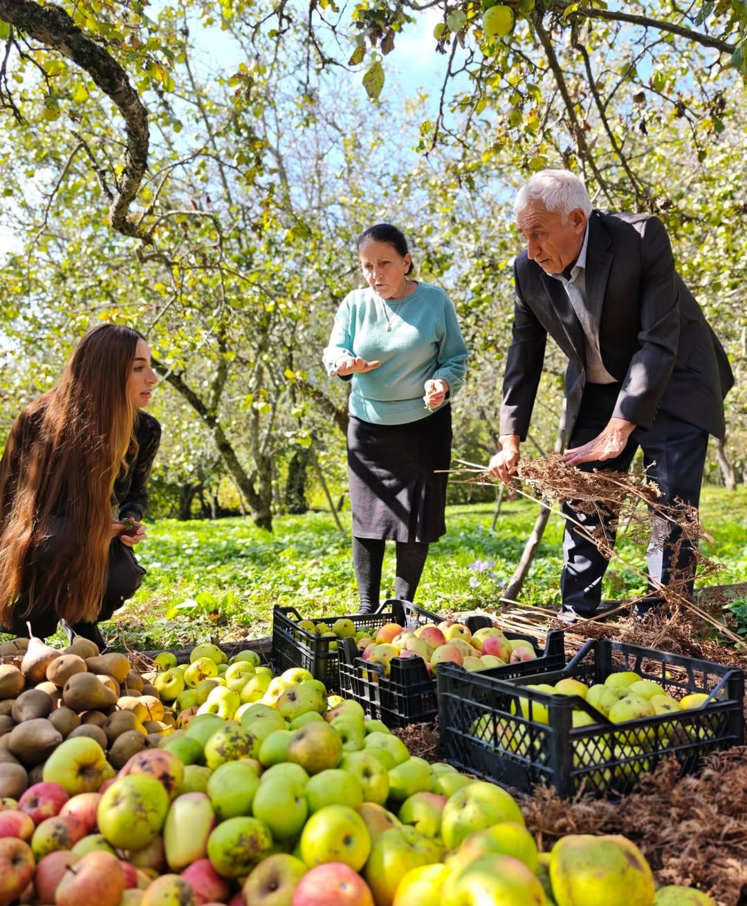 Arzu Əliyeva bu ailənin qonağı oldu – FOTOLAR