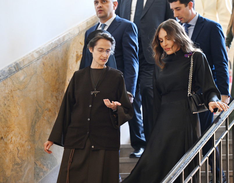 Mehriban Əliyeva Raffaella Petrini ilə görüşdü – FOTOLAR