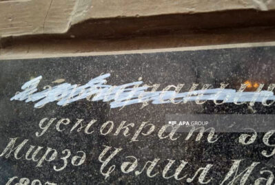 Tbilisidə Mirzə Cəlilin ev-muzeyinə qarşı vandalizm: səfirlik hərəkətə keçdi – FOTO/VİDEO