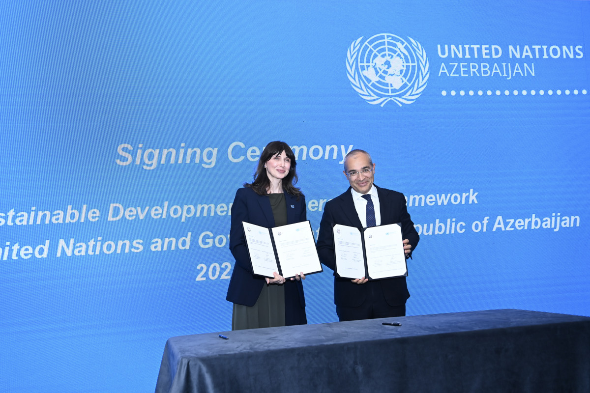 Azərbaycan və BMT arasında Əməkdaşlığa dair Çərçivə Sənədi imzalanıb