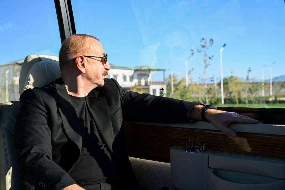 Prezident Zəngilanda iki yeni kəndin açılışını etdi – FOTOLAR