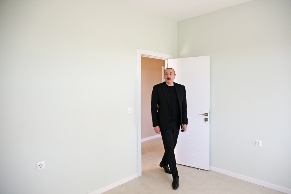 Prezident Zəngilanda iki yeni kəndin açılışını etdi – FOTOLAR