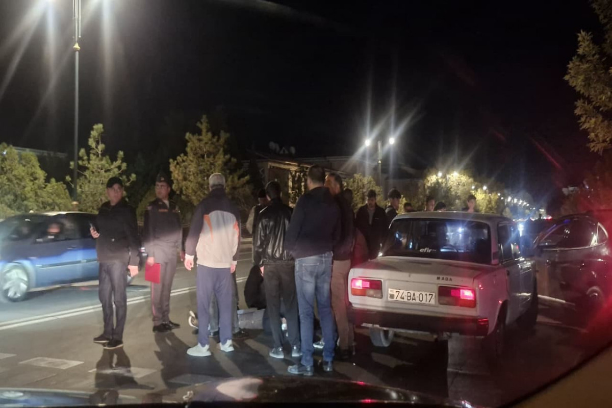 Naxçıvanda qəza: avtomobil məktəblini vurdu – FOTO