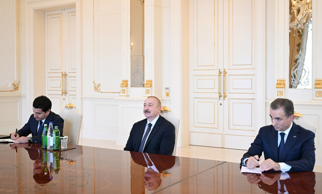 Prezident Mirça Abrudeanı qəbul etdi – FOTOLAR