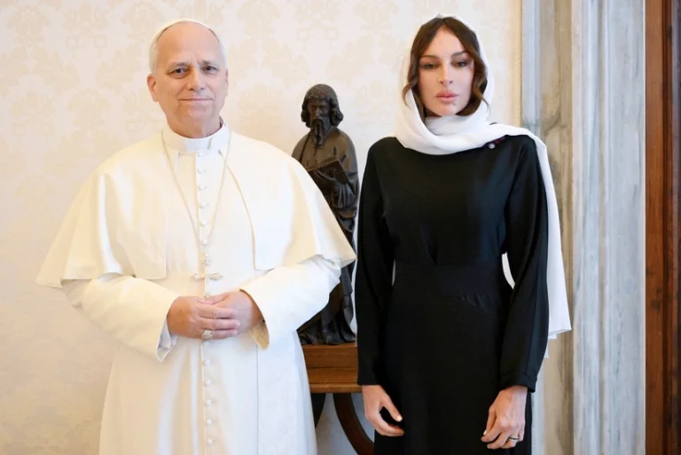 Mehriban Əliyeva Roma Papası ilə görüşdü – FOTOLAR