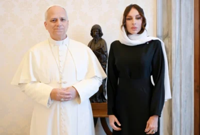 Mehriban Əliyevanın Vatikana səfəri İtaliya mediasında – FOTO