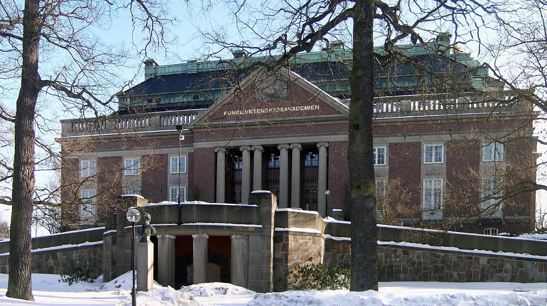Main building of the Royal Swedish Academy of Sciences Kungliga Vetenskapsakademien Frescati Norra Djurgarden Stockholm