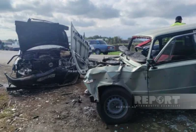 Cəlilabadda ağır qəza: 5 yaralı var - SİYAHI