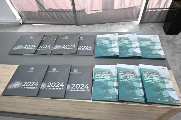 Əmək və Sosial Münasibətlər Akademiyasında COP29-a həsr edilən elmi nəşrin təqdimatı oldu - FOTOLAR