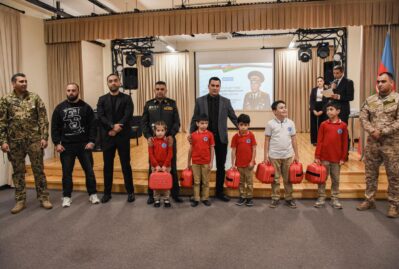 Vətənpərvərlik mövzusunda inşa: qaliblər mükafatlandırıldı - FOTOLAR