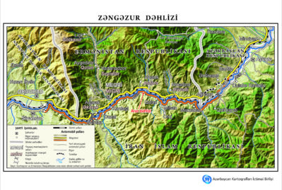 Zəngəzur dəhlizinin xəritəsi hazırlandı – detalları açıqlandı