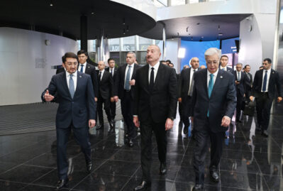 Prezidentlər Süni İntellekt Mərkəzində - VİDEO