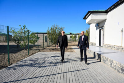 Prezident Zəngilanda iki yeni kəndin açılışını etdi – FOTOLAR