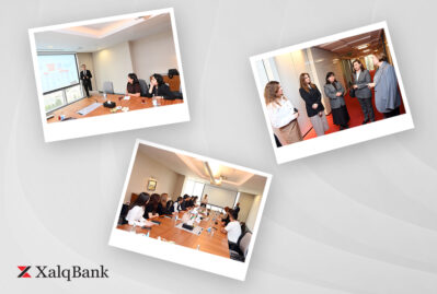 Xalq Bank Eurasian Bank və Uzpromstroybank nümayəndə heyətlərini qəbul etdi - FOTOLAR