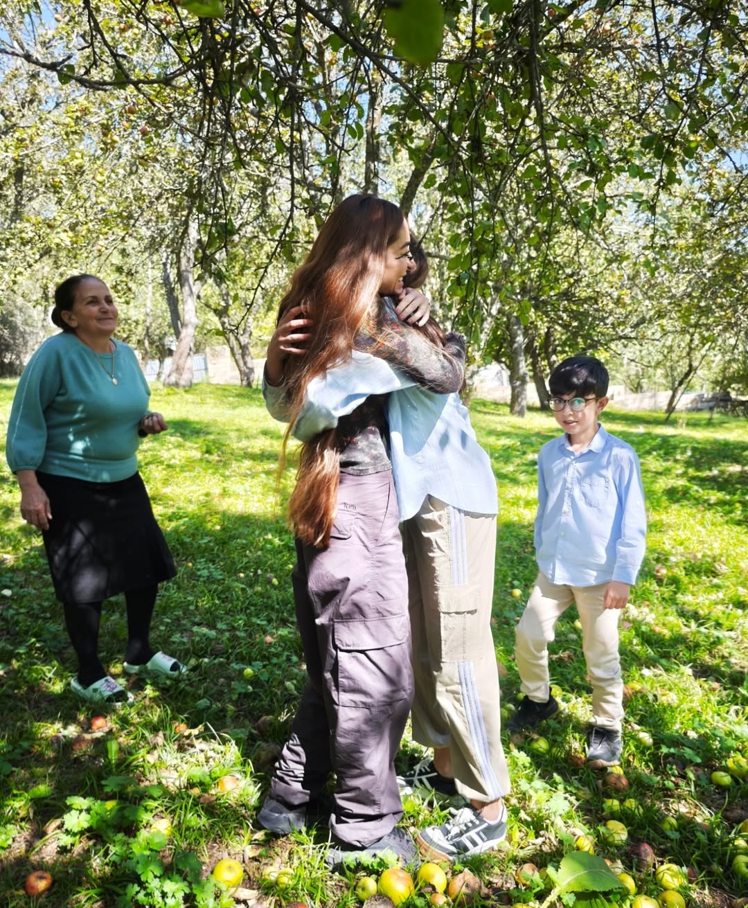 Arzu Əliyeva bu ailənin qonağı oldu – FOTOLAR
