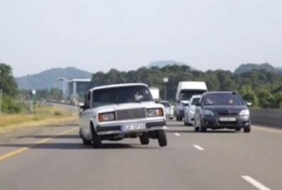 Toy karvanında "avtoşluq" edən sürücü saxlanıldı - VİDEO