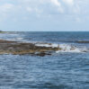 beautiful blue sea water tide sky