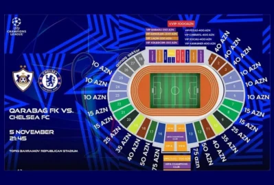 "Qarabağ"-"Çelsi" matçının biletləri satışa çıxarılır - Qiymətlər