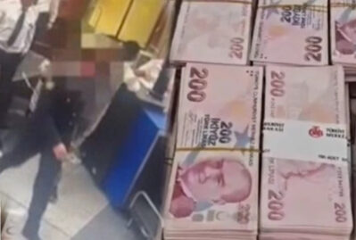 110 min dolları aeroportdan keçirməyə çalışdı, amma... - VİDEO
