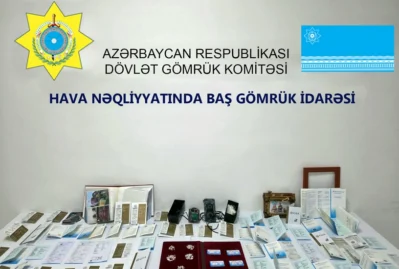 Dubaydan brilyant qaşların qanunsuz gətirilməsinin qarşısı alındı - FOTO