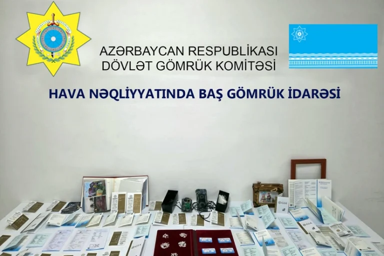 Dubaydan brilyant qaşların qanunsuz gətirilməsinin qarşısı alındı - FOTO