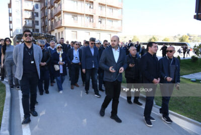 Diplomatik korpus Cəbrayıl rayonunda... - VİDEO