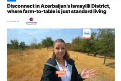 "Euronews" İvanovka kəndi haqqında süjet yayımladı