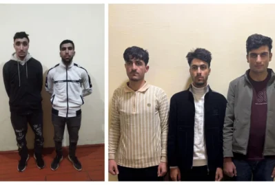 Sərhədi pozmaq istəyən əcnəbilər saxlanıldı