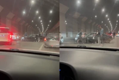 "Dərnəgül tuneli"ndə ağır qəza... - VİDEO 7 "Dərnəgül tuneli"ndə ağır qəza... - VİDEO