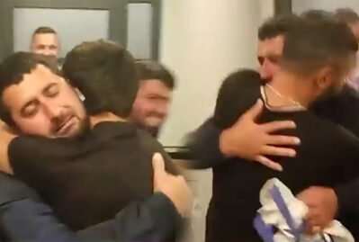 Monteneqroda sərbəst buraxılan həmyerlimiz belə qarşılandı - VİDEO