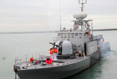 İran hərbi gəmiləri Bakı limanını tərk etdi - FOTOLAR