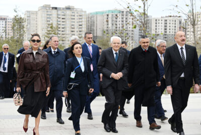 İtaliya-Azərbaycan Universitetinin ilk tədris korpusları açıldı - FOTOLAR